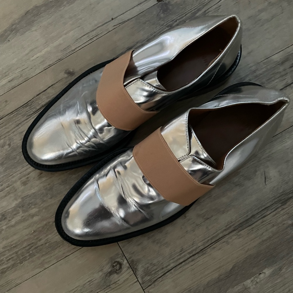 - Givenchy Silver shoes